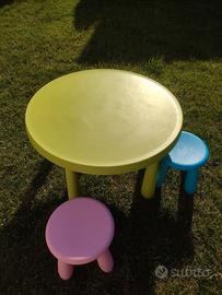 tavolo e sedie Ikea per bambini