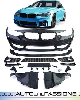Paraurti anteriore M3 design per BMW F30 F31 11>18