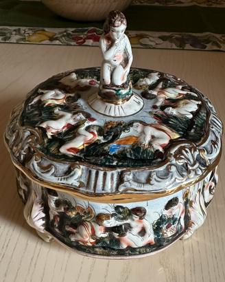Scatola / Portagioie Capodimonte