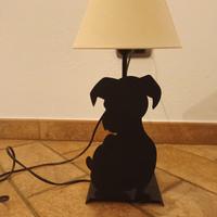 Lampade con cane e gatto 