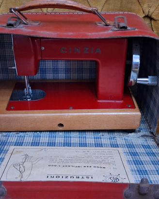 Macchina da cucire - Cinzia- giocattolo vintage