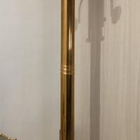 Appendiabiti vintage anni '60 ottone/marmo.