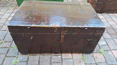 Baule in legno e ferro 2