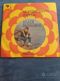 Disco 45 giri Alain Barriere edizioni Barclay 
