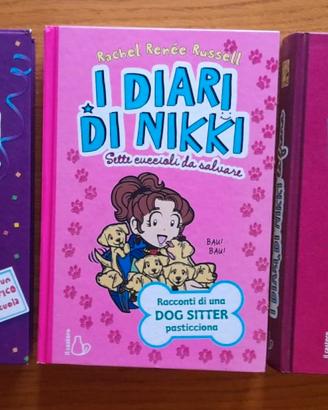 3 libri I DIARI DI NIKKI --nuovi--