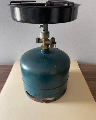Fornello da campeggio vintage a gas -anni '60