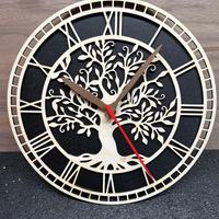 Orologio da parete artigianale Albero della Vita