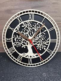 Orologio da parete artigianale Albero della Vita