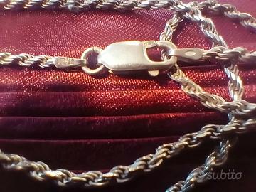 Collana in argento 925 vintage  
