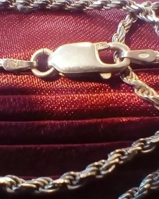 Collana in argento 925 vintage  