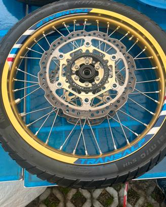 Ruota  completa honda transalp