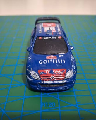 modellino majorette xsara wrc 1/64 da restaurare
