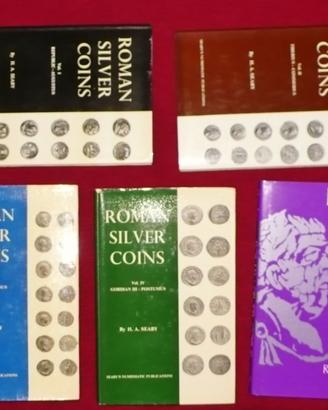ROMAN SILVER COINS Seaby 5 volumi