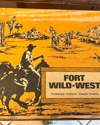 Gioco da tavola vintage Fort West