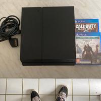 ps4 1tb + 2 giochi e joystick