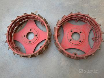 ruote in ferro per motocoltivatore o motozappa