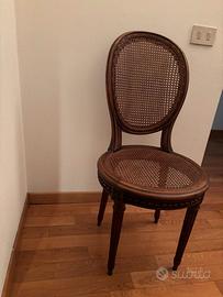 sedie in paglia di vienna