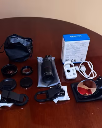 Kit Lenti Smartphone Apexel   