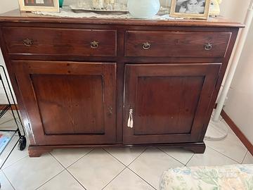 credenza in legno