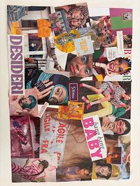 “Desideri e Contrasti” - collage fatto a mano