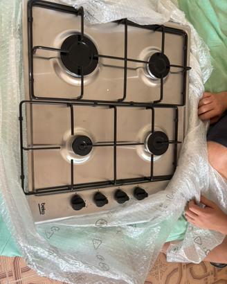 piano cottura a gas beko