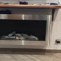 Camino bioetanolo in acciaio inox