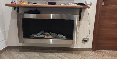 Camino bioetanolo in acciaio inox