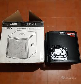 Subwoofer Alto sub woofer attivo amplificato dj