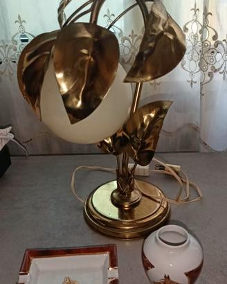Splendido Set Vintage Anni '70 - Lampada Hollywood