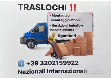 Traslochi ECONOMICI e non solo