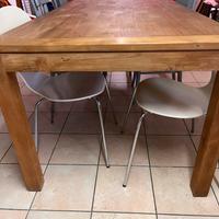 Tavolo legno massiccio 2 metri