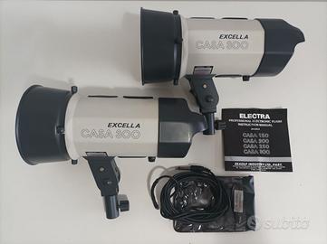 RIBASSO-Flash da studio EXCELLA 300 W/s