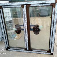 Infisso in PVC SCHUCO bi-colore