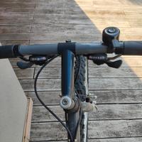 Bicicletta mtb samsonite unisex raggio 26 grigia