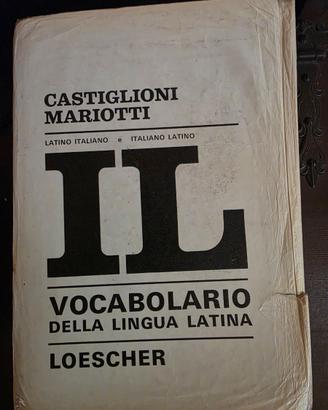 Vocabolario latino Castiglioni Mariotti