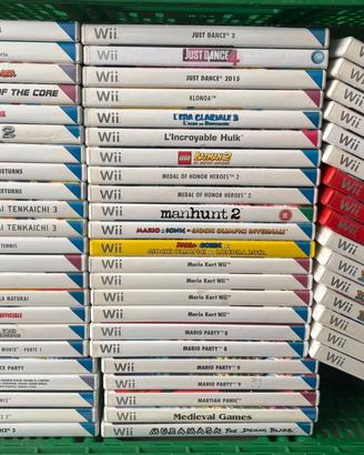 Giochi CD Nintendo Wii Wii U AGGIORNATO 21/02