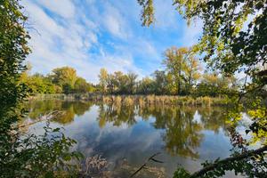 Fiumicello - 48.000 mq terreni con rustico e lago