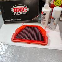 Filtro aria BMC+kit pulizia per Yamaha R1/MT-10 