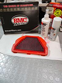 Filtro aria BMC+kit pulizia per Yamaha R1/MT-10 