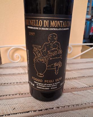 Bottiglia Brunello di Montalcino 1997