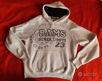 felpa rams 23 bianca