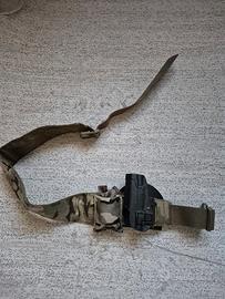 cintura soft air con porta pistola