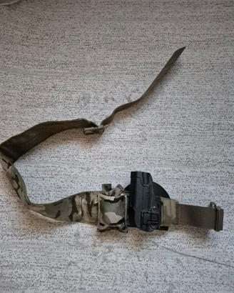 cintura soft air con porta pistola