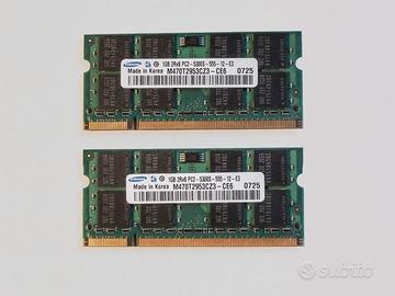 RAM 1+1 Gb (DDR2) Samsung