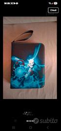 Album Pokemon ad anelli 4 tasche con cerniera nuov