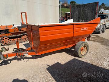 Rimorchio agricolo Sarma RTU 30/50 trasporto uva 2