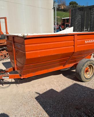 Rimorchio agricolo Sarma RTU 30/50 trasporto uva