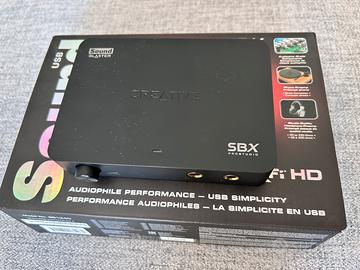 Scheda audio usb Sound Blaster X-Fi HD SB1240