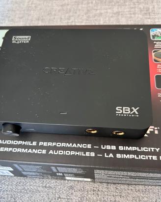 Scheda audio usb Sound Blaster X-Fi HD SB1240