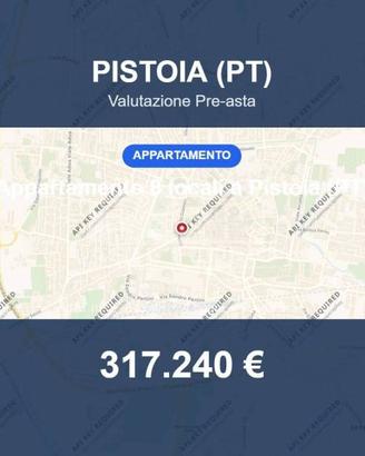 Immobile in asta di 197 m² a Pistoia